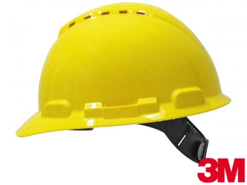 Kask budowlany żółty